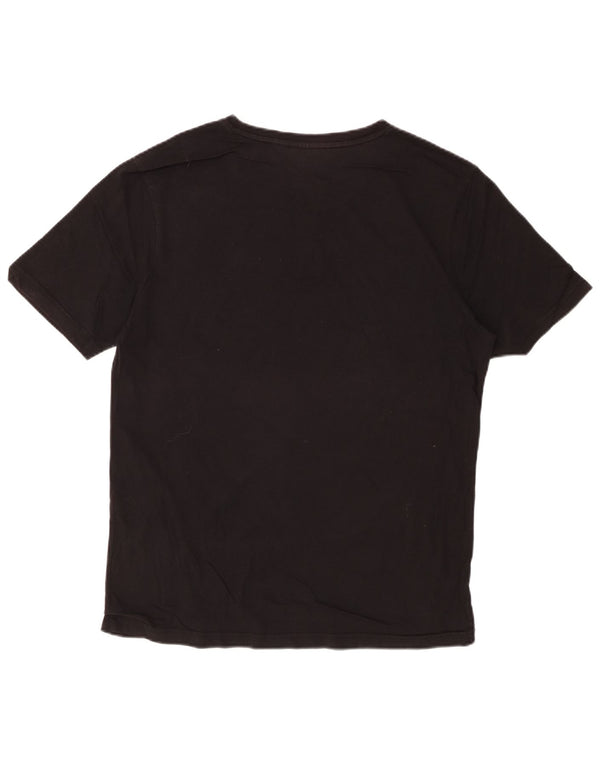 FILA Mens Graphic T-Shirt Top Large Black