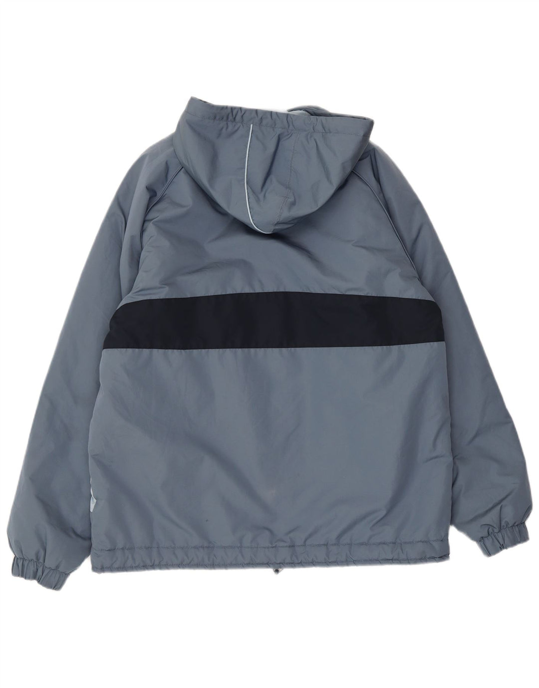 Ellesse muška anorak jakna s kapuljačom UK 38 poliester srednje sive boje