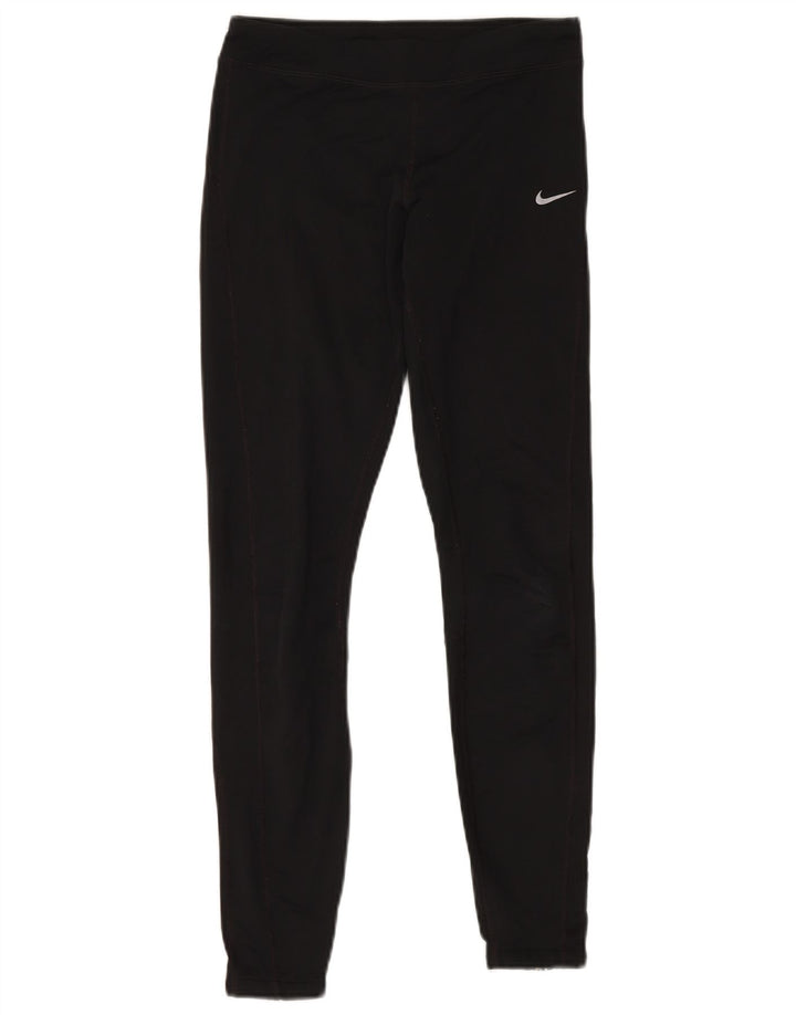 NIKE ženske Dri Fit tajice UK 4 XS crni poliester