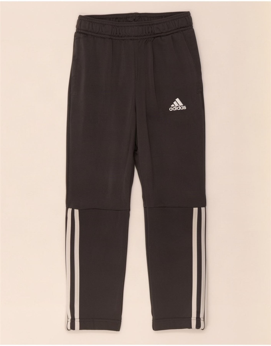 Adidas Hlače za trenirku za dječake 7-8 godina sive od poliestera