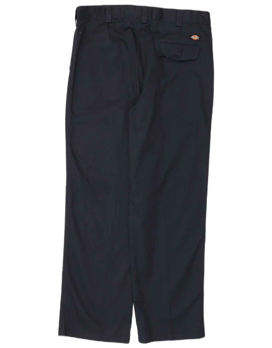 Dickies muške ravne chino hlače W38 L31 crni poliester