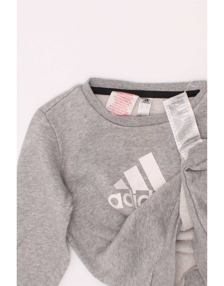 Adidas majica s motivima za dječake, 2-3 godine, sivi pamuk
