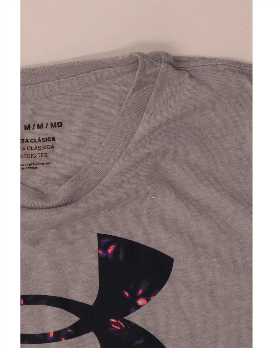 Under Armour ženska majica kratkih rukava s grafičkim motivima UK 14 srednje siva