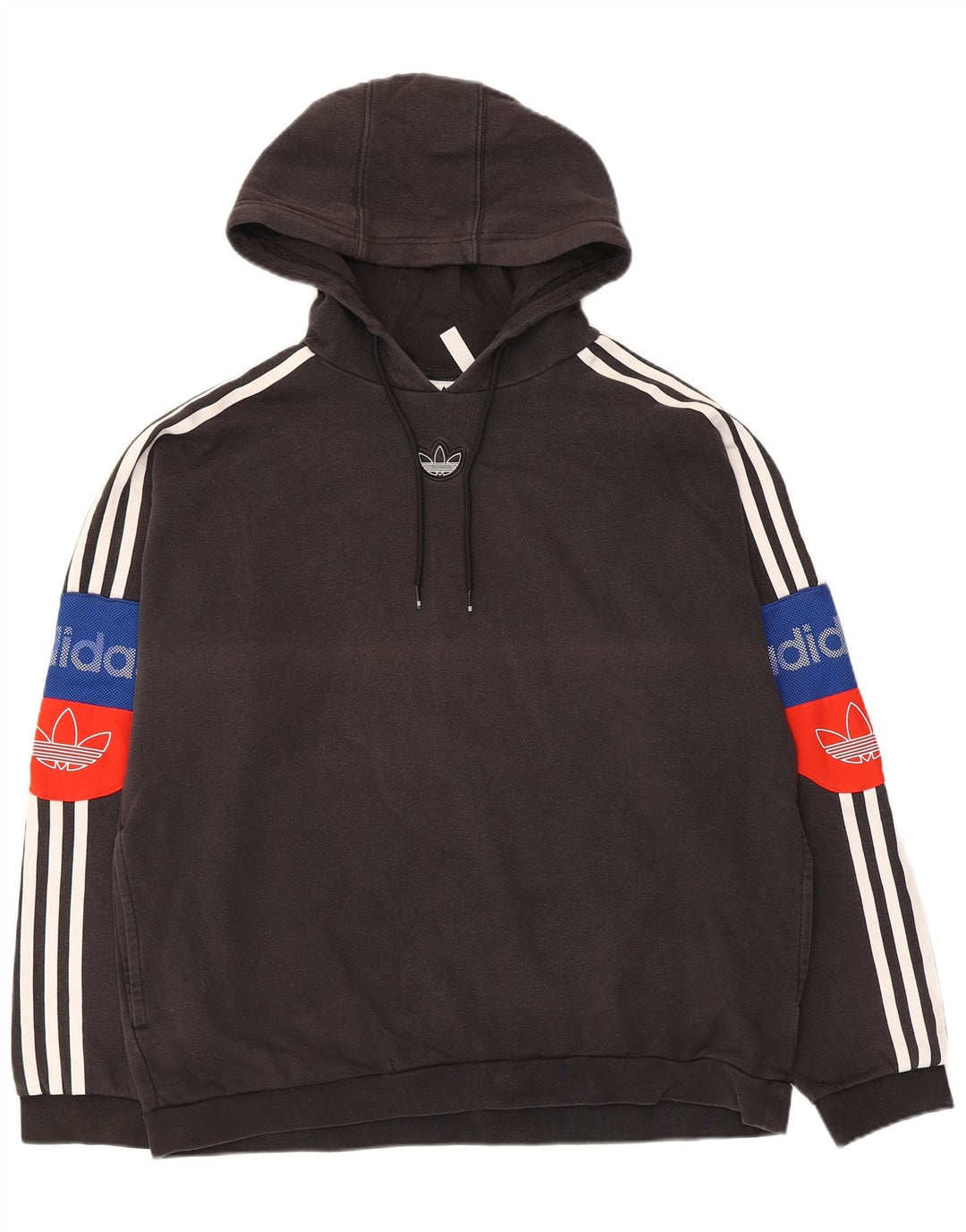 Adidas muška majica s kapuljačom srednje veličine, crni pamuk