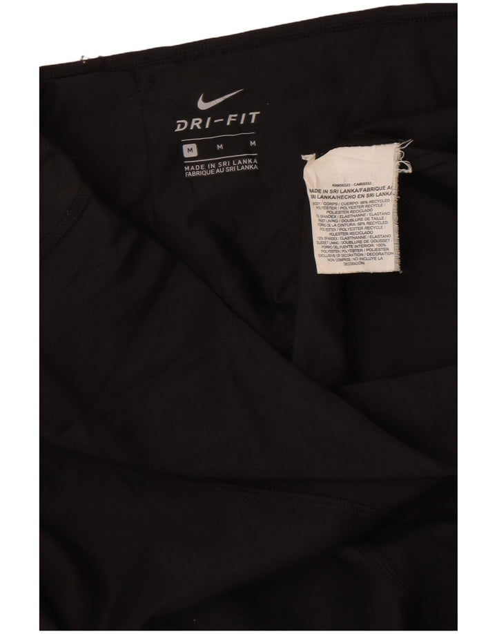 Nike ženske tajice UK 12 srednje crne poliesterske