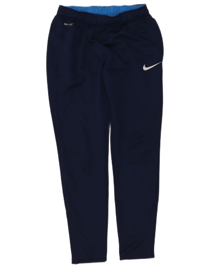 Nike muške Dri Fit hlače za trenirku Srednje tamnoplavi poliester