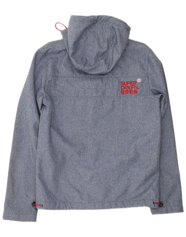 Superdry Mens Windtrekker Graphic Windbreaker jakna UK 38 srednje plava