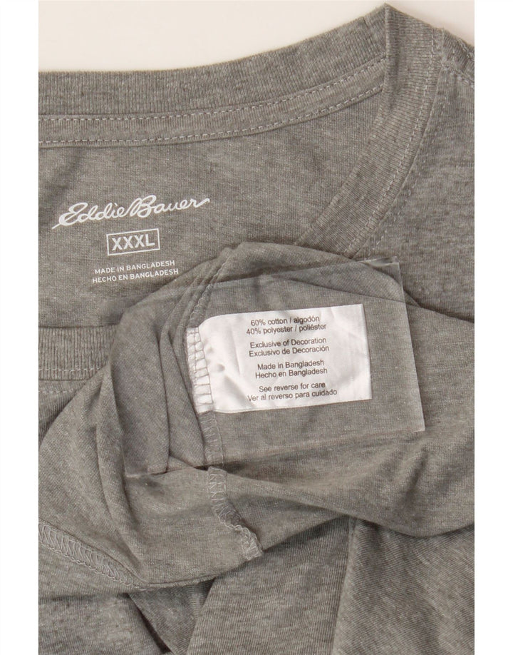Eddie Bauer Muška majica kratkih rukava 3XL sivi pamuk