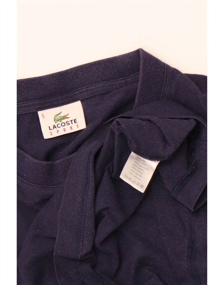 LACOSTE Muška majica kratkih rukava, velika veličina 5, tamnoplavi pamuk