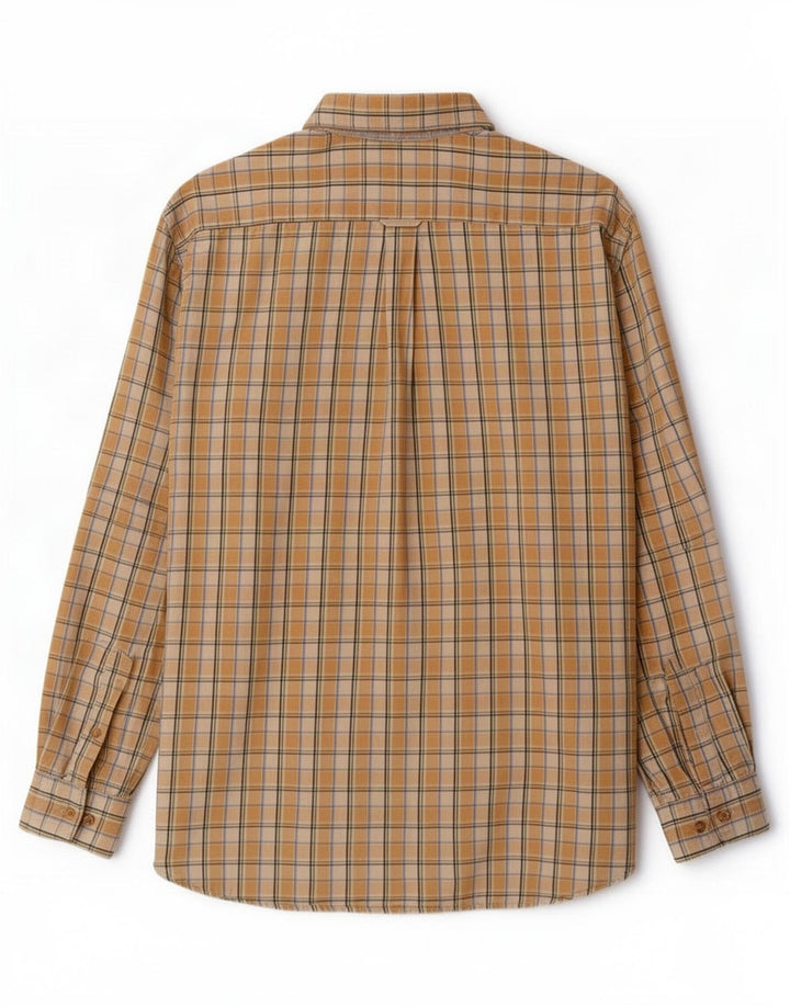 Barbour muška košulja XL žuti karirani pamuk