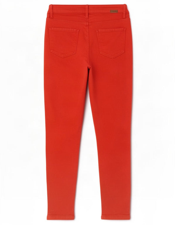 Massimo Dutti ženske uske traperice EU 38 male W28 L24 crveni pamuk