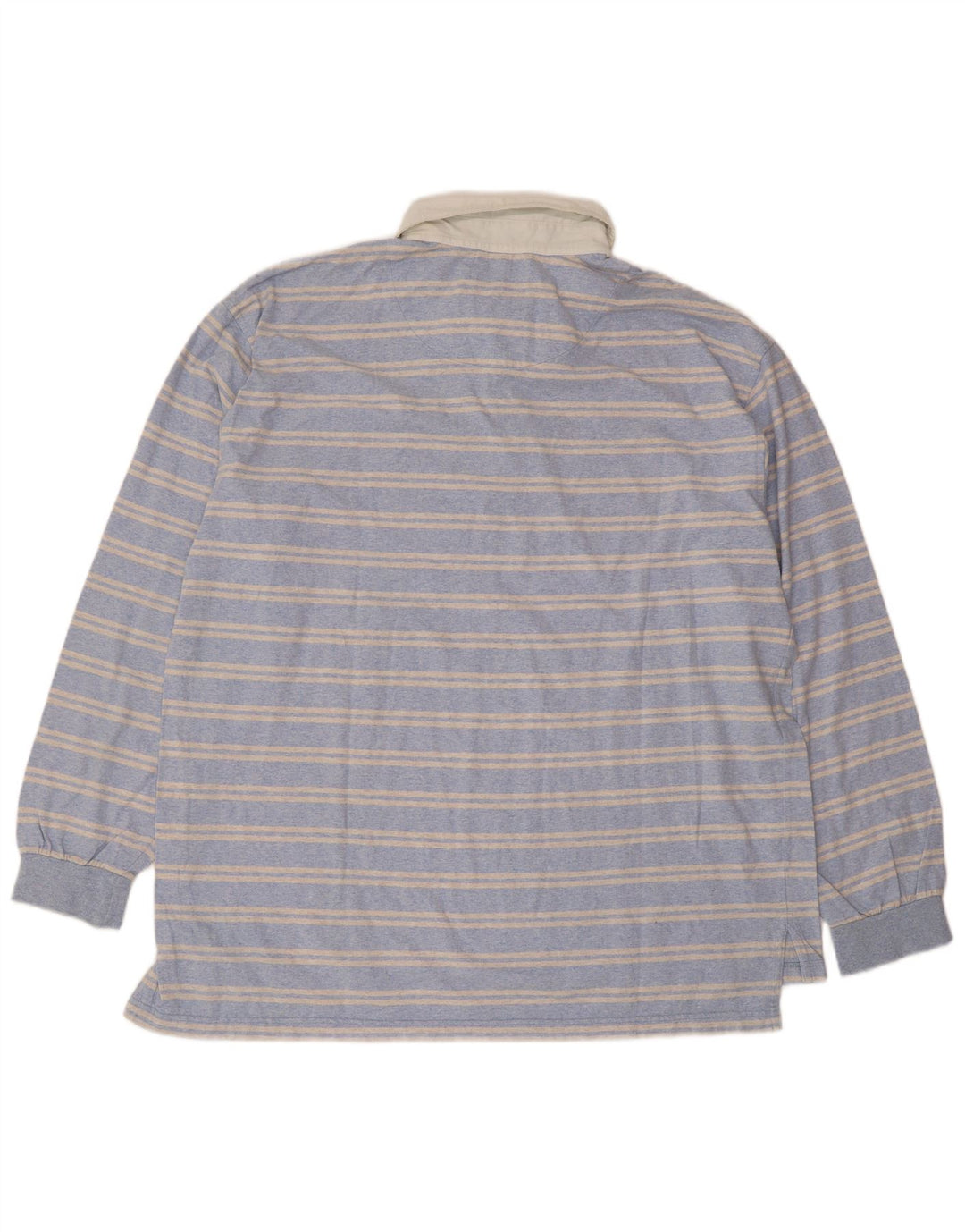 Slam muška polo majica dugih rukava 2XL pamuk na plave pruge