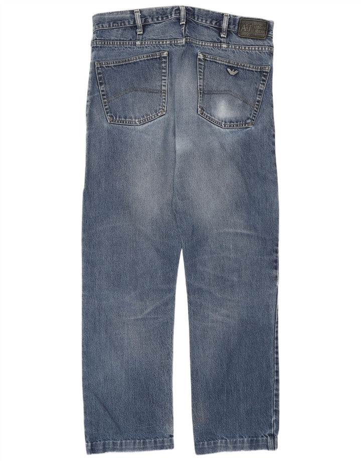 Armani muške ravne traperice W38 L31 plave