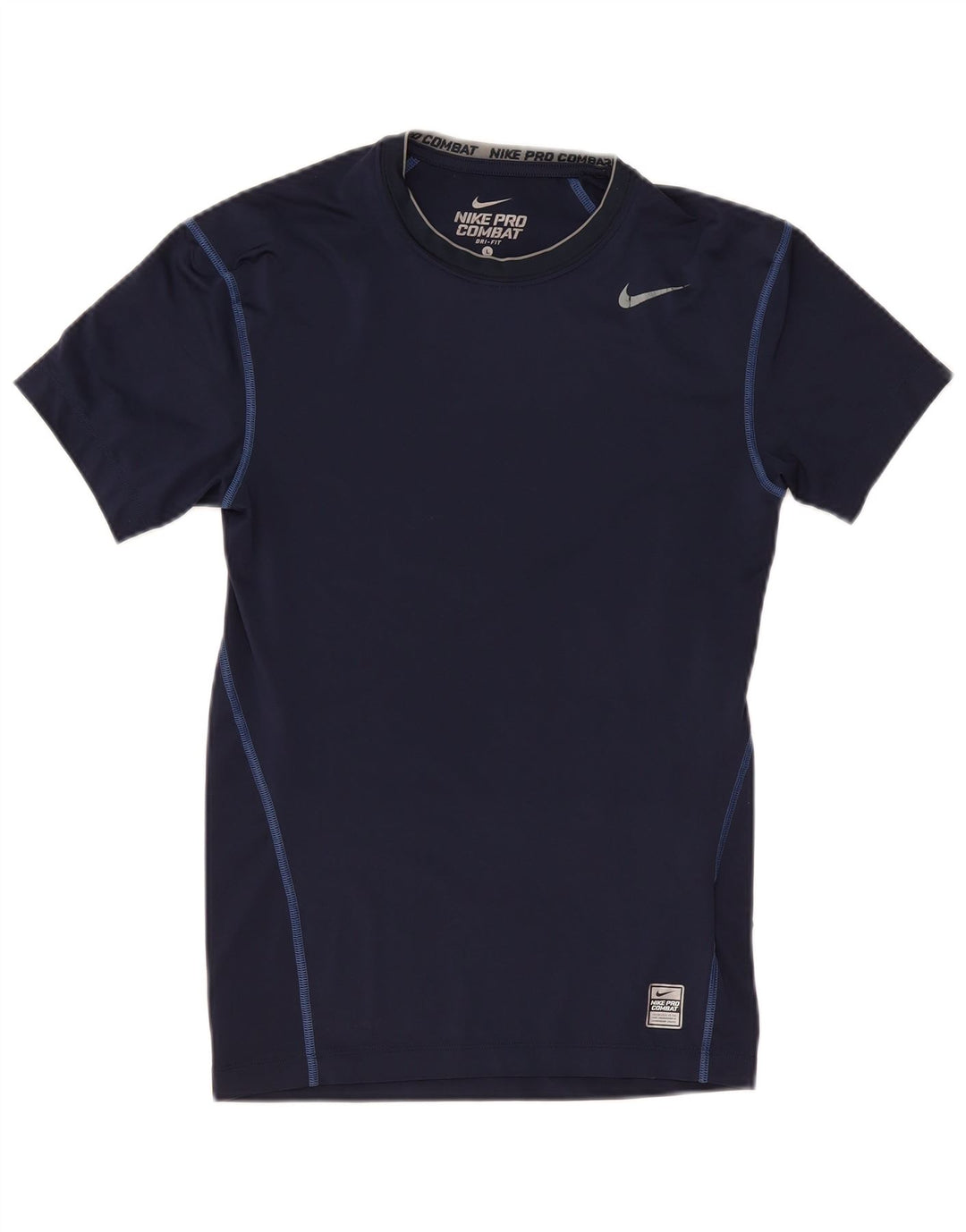 Nike muška profesionalna borbena majica kratkih rukava, veliki tamnoplavi poliester