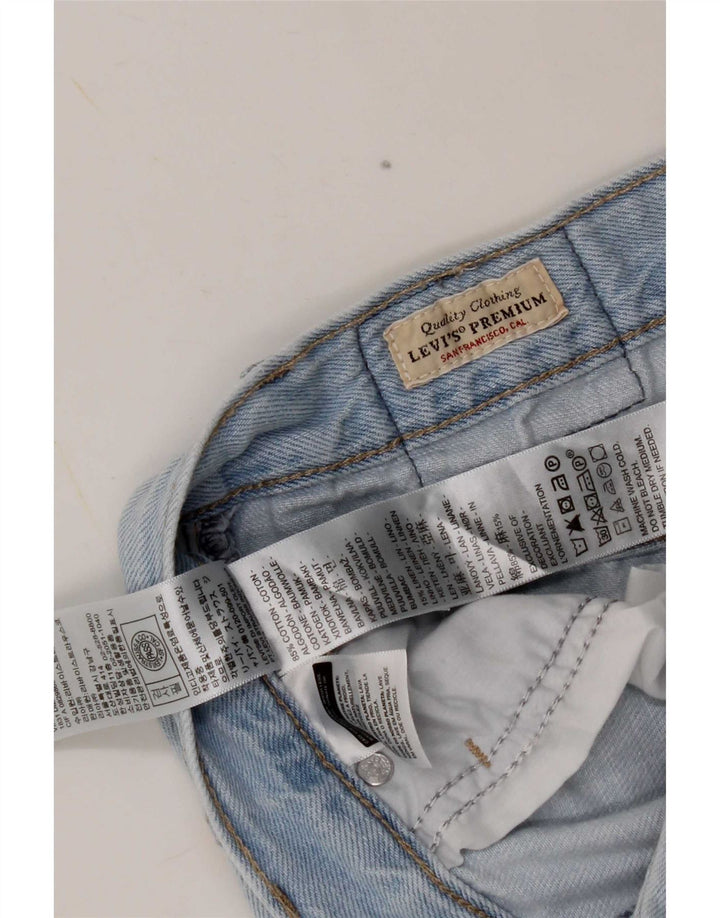 Levi's ženske XL ravne traperice W23 L29 plavi pamuk