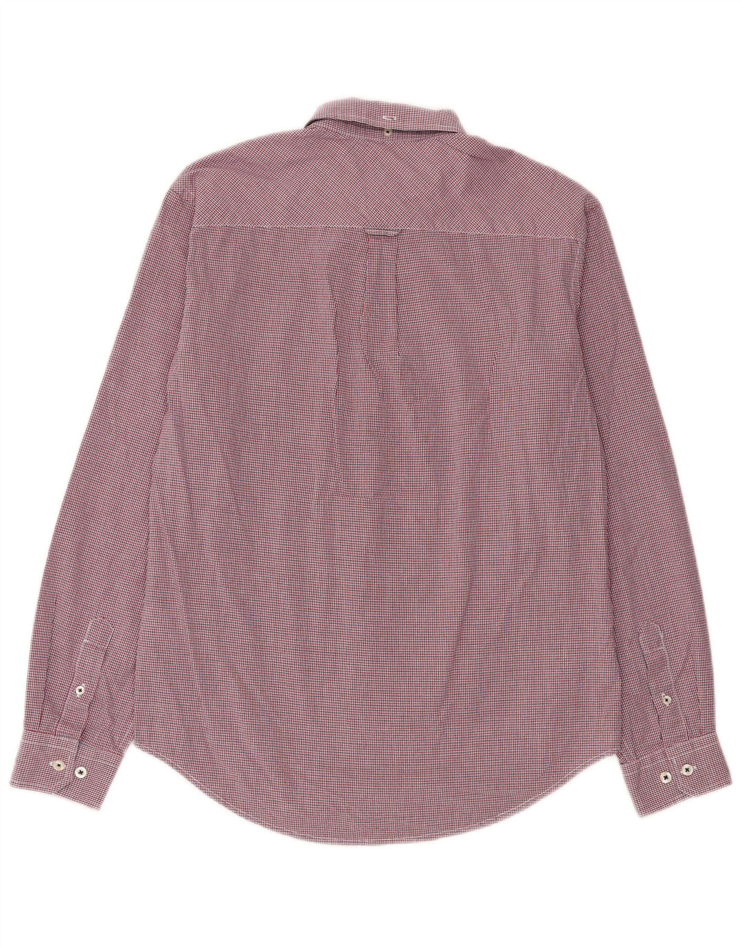Ben Sherman muška košulja srednje crvene karirane pamučne boje