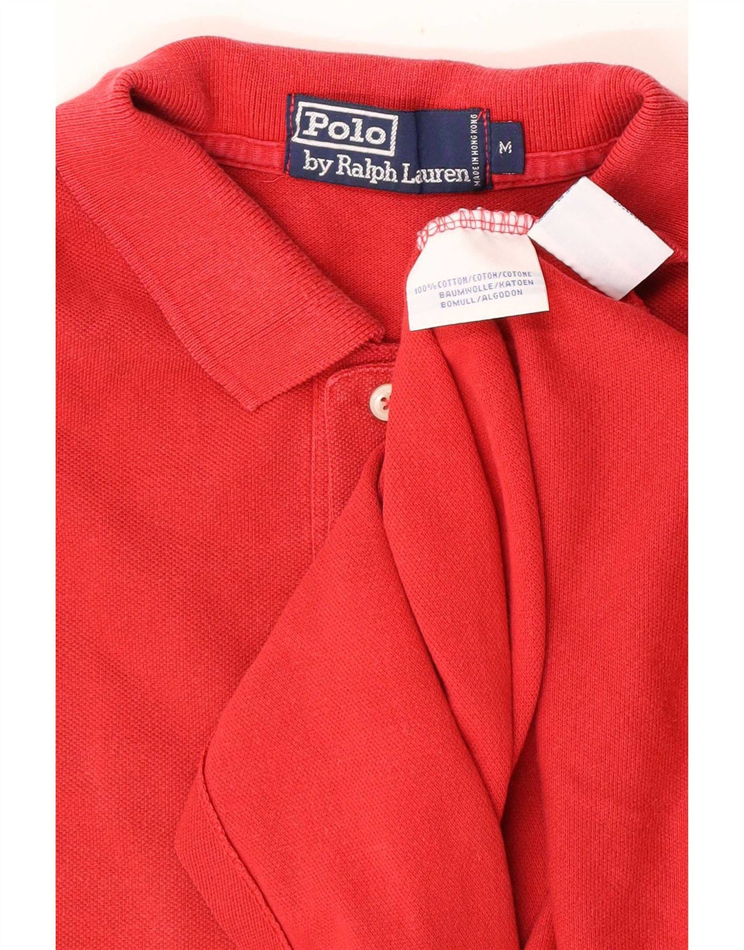 Polo Ralph Lauren muška košulja srednje crvene pamučne boje