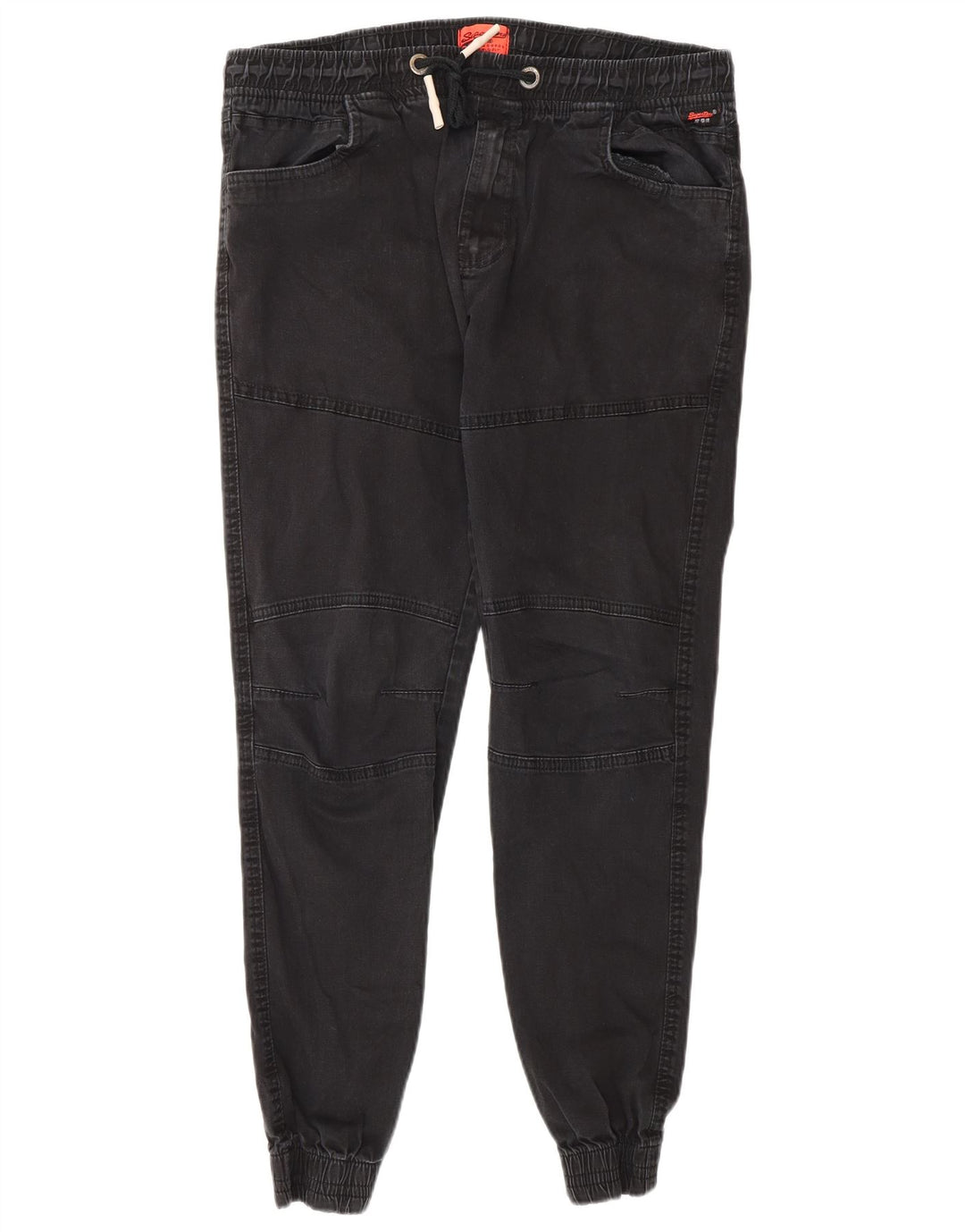 Superdry muške hlače za trčanje W36 L30 sivi pamuk