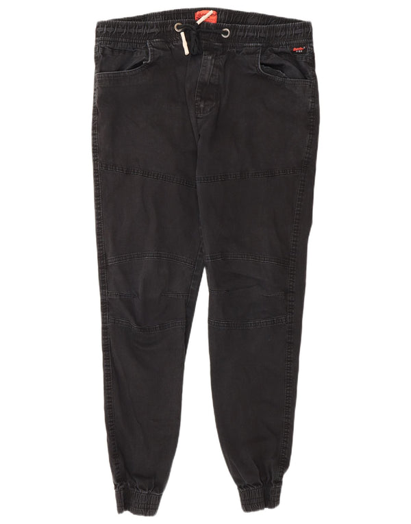 Superdry muške hlače za trčanje W36 L30 sivi pamuk