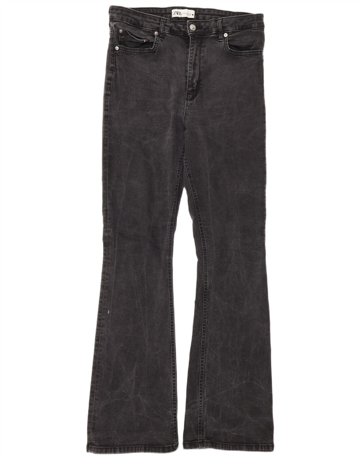 Zara ženske lepršave traperice EU 44 XL W34 L34 sive