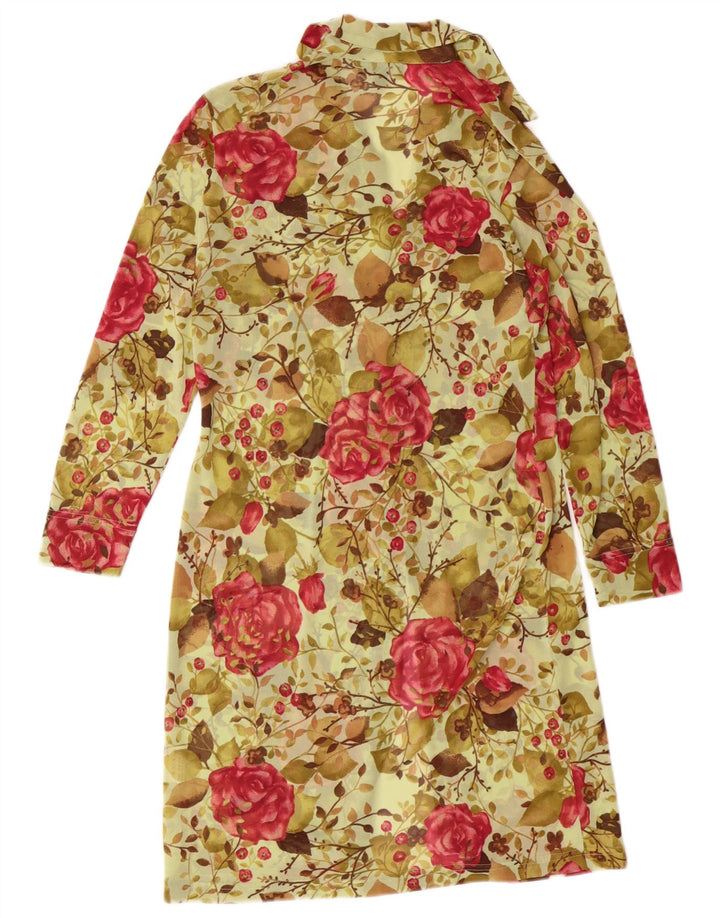 Kookai ženska košulja dugih rukava, veličina 1, mala boemska zelena cvjetna haljina