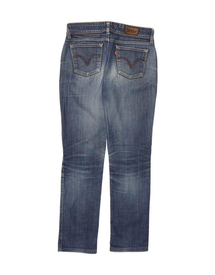 LEVI'S Womens 571 Slim Jeans W30 L29 Blue Cotton Vintage Levi's and Second-Hand Levi's from Messina Hembry 