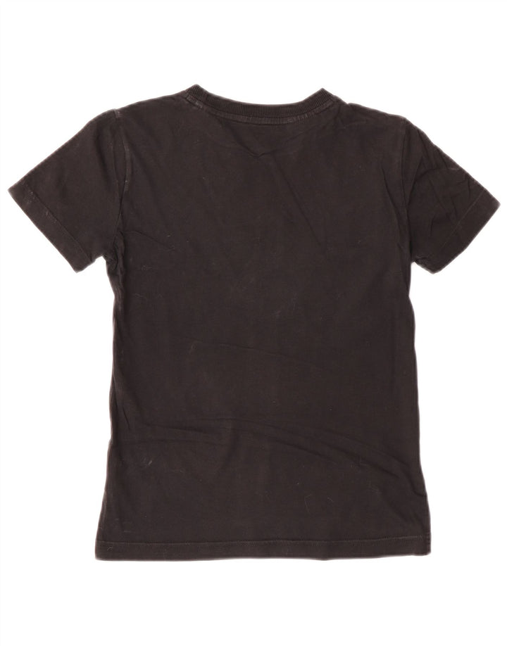 Adidas majica s grafičkim motivima za dječake 9-10 godina, crni pamuk