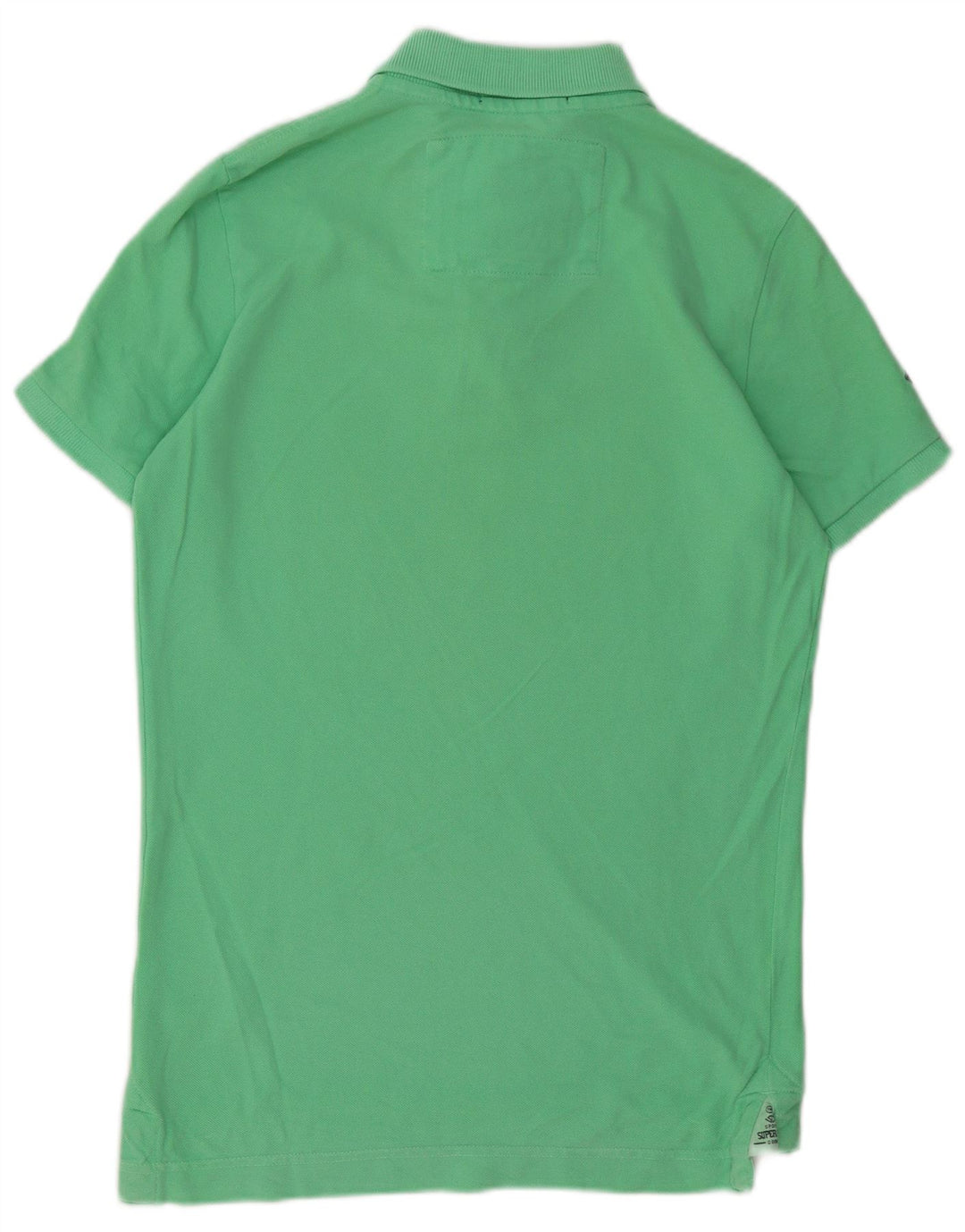 Superdry muška ragbi polo majica Srednje zeleni pamuk