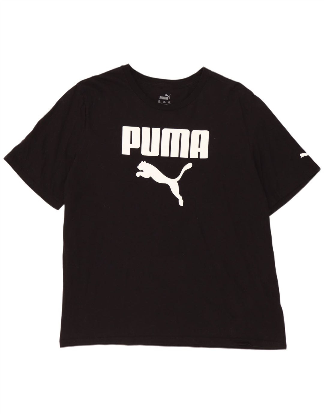 PUMA muška majica kratkih rukava s grafičkim motivima 2XL crni pamuk