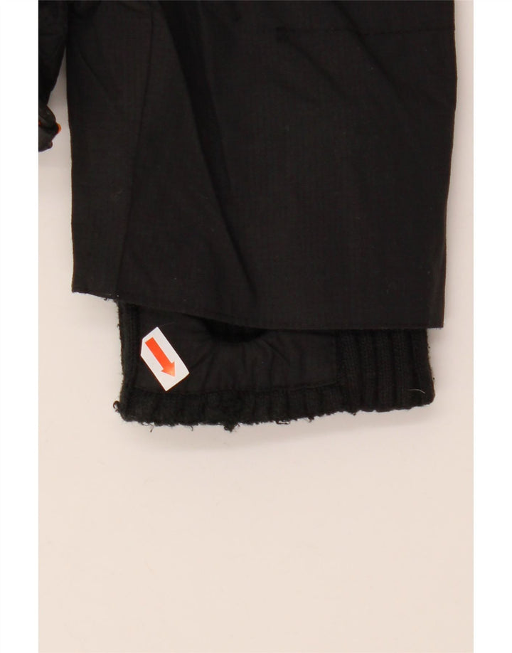 SUPERDRY ženska jakna vjetrovka UK 16 Veliki crni najlon