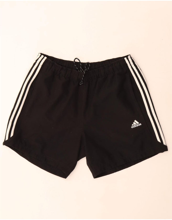 Adidas muške sportske kratke hlače Climalite, veliki crni poliester
