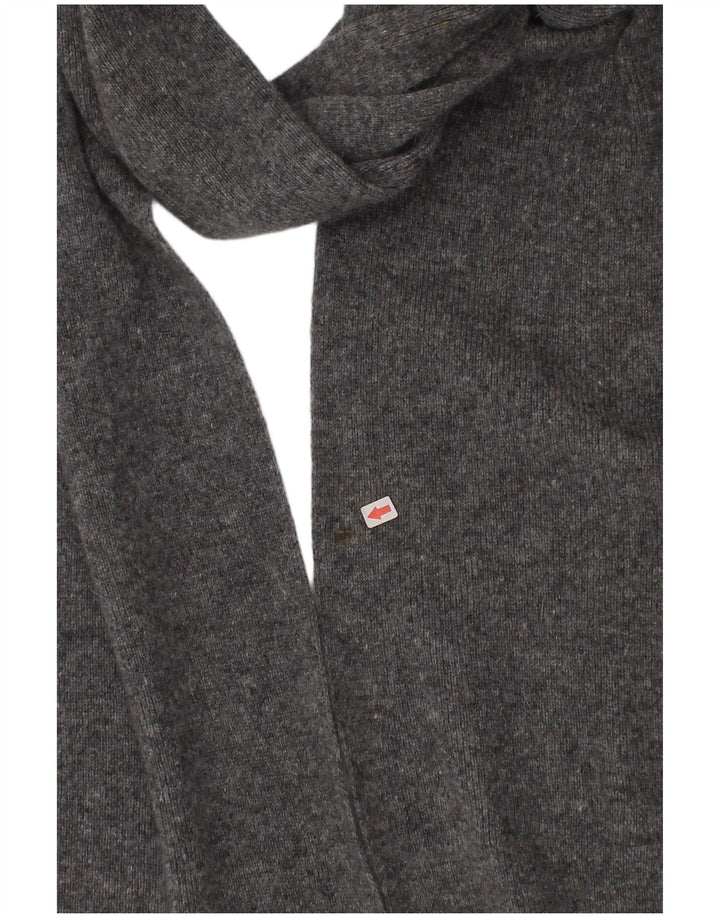 Benetton muški pravokutni šal jedne veličine sivi klasik