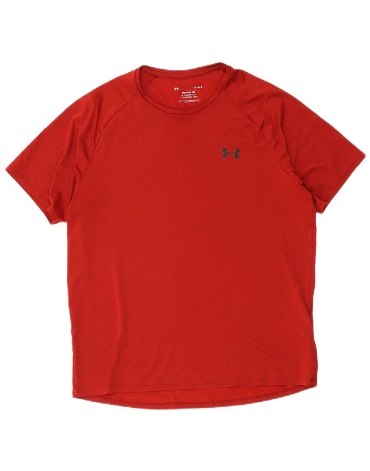 Under Armour muška majica kratkih rukava Veliki crveni poliester