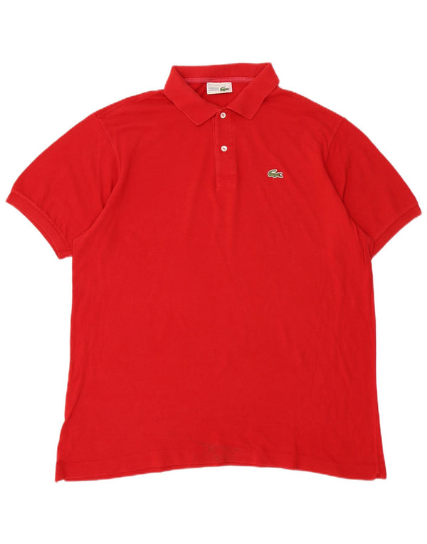 LACOSTE muška polo majica veličina 7 2XL crveni pamuk