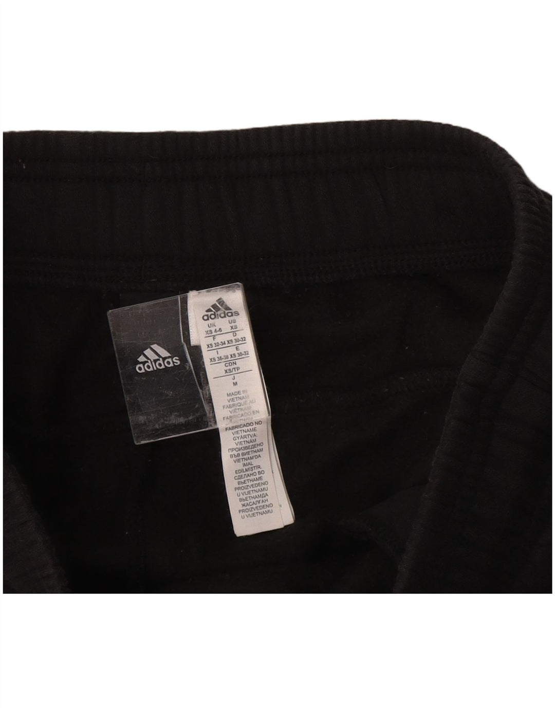 ADIDAS Ženska trenirka Hlače Joggers UK 4/6 XS crni pamuk