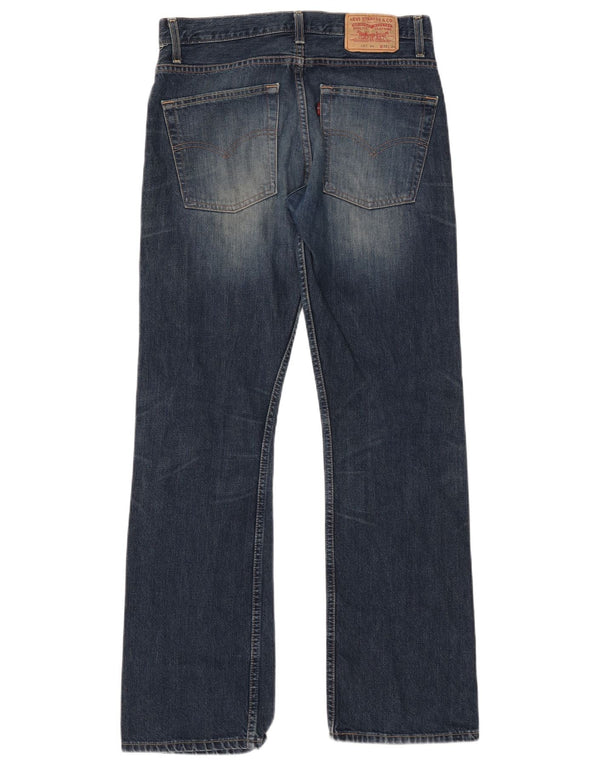 LEVI'S muške 507 Bootcut traperice W32 L34 Plava