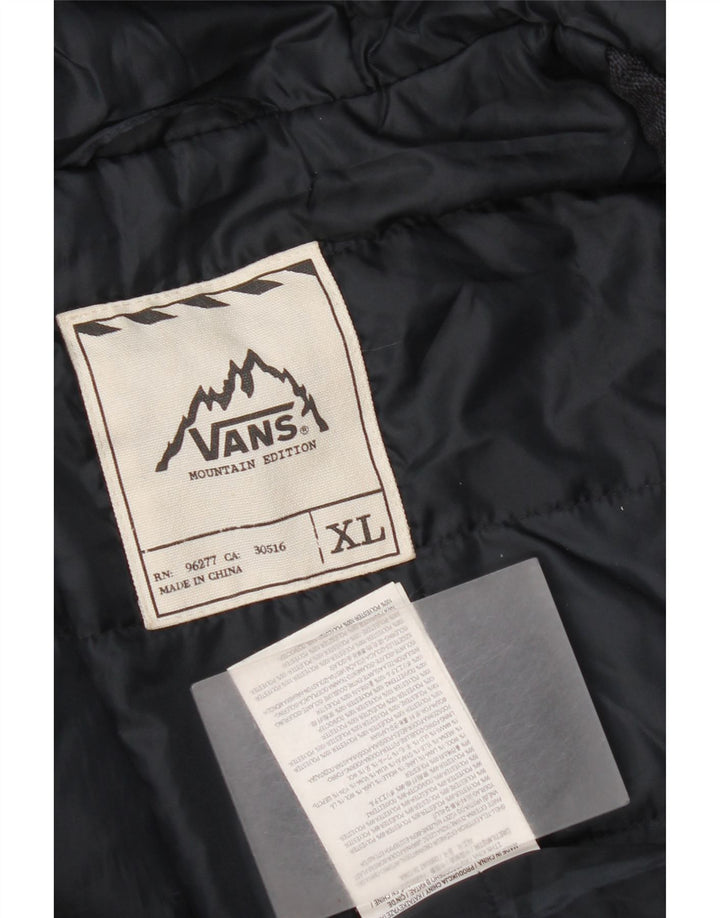 Vans ženska bomber jakna s kapuljačom UK 18 XL tamnoplava poliesterska boja