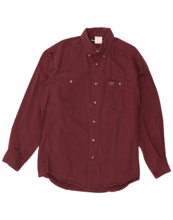 Wrangler muška košulja Large Burgundy Pamuk