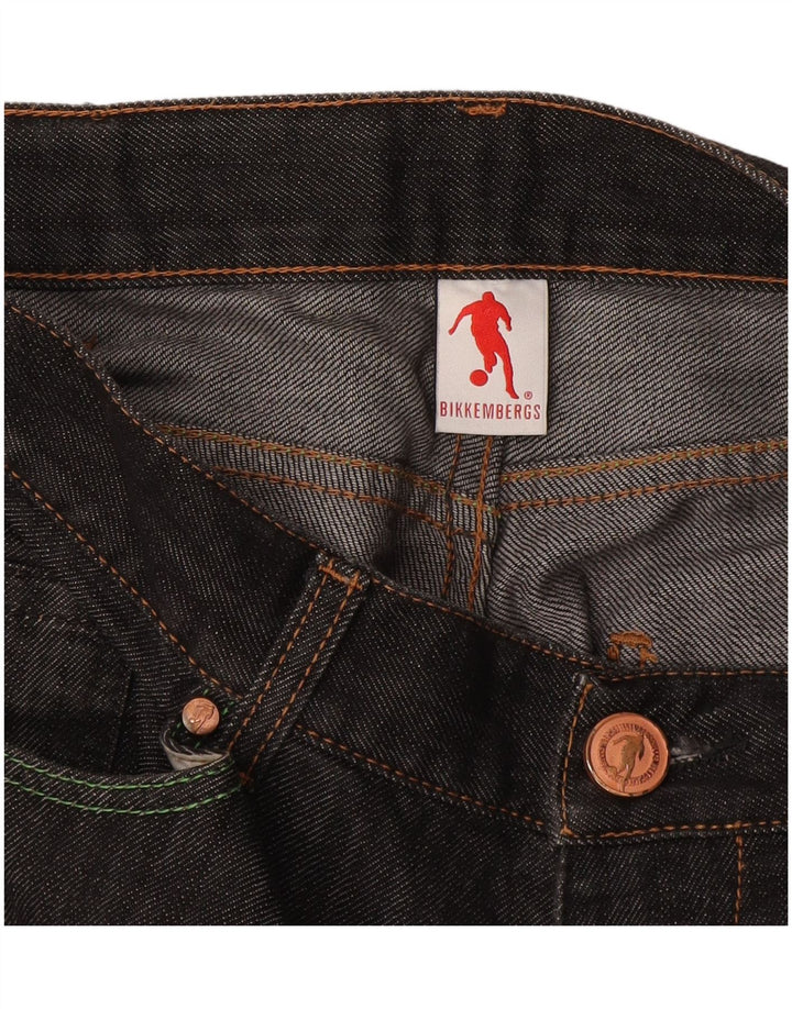 Bikkembergs muške ravne traperice W34 L34 sive