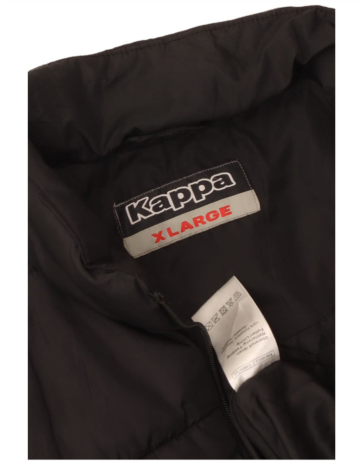 Kappa ženska podstavljena jakna UK 18 XL crni poliester