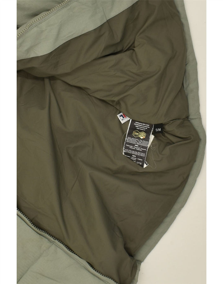 FILA Mens Padded Jacket UK 36 Small Green Polyamide Vintage Fila and Second-Hand Fila from Messina Hembry 