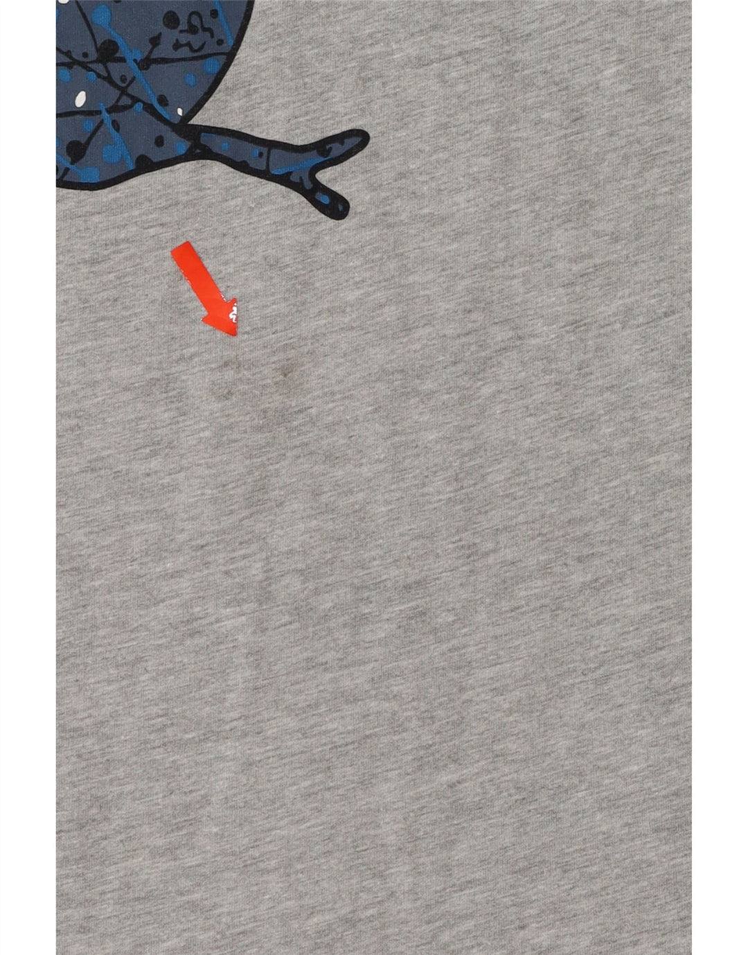 PENGUIN Mens Graphic T-Shirt Top Small Grey Cotton Vintage Penguin and Second-Hand Penguin from Messina Hembry 