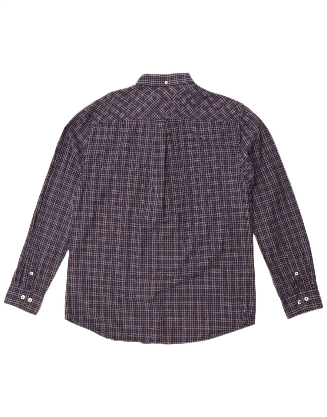 Ben Sherman muška košulja velika tamnoplava karirana pamuk