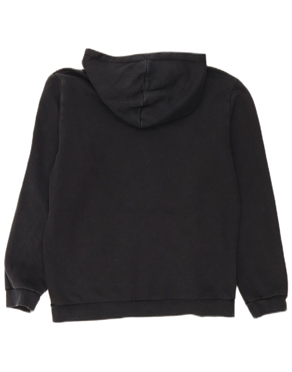 Puma Boys Graphic Hoodie Džemper 15-16 godina crni pamuk