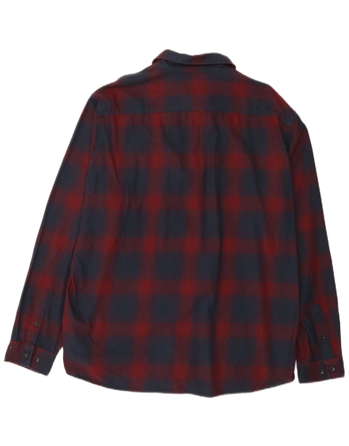 Jack & Jones muška košulja od flanela 2XL crveni karirani pamuk