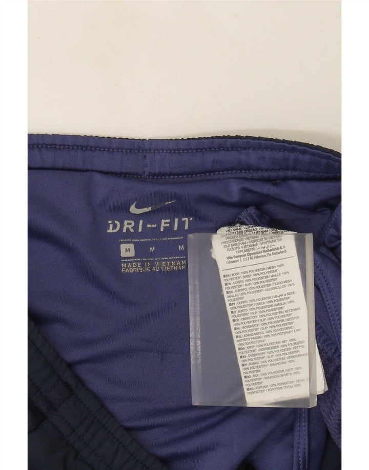 Nike Dri Fit sportske kratke hlače srednje tamnoplave poliesterske boje