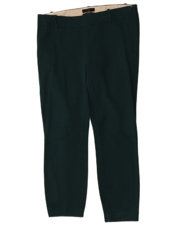 J. CREW Ženske kratke hlače Minnie US 2 XS W32 L25 Zeleni pamuk