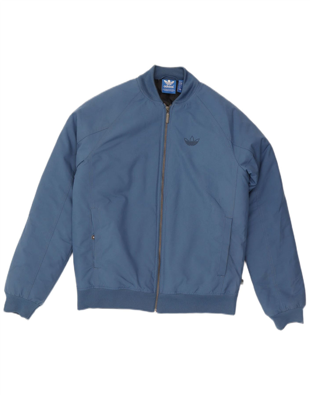 Adidas muška bomber jakna UK 36 mali plavi poliester