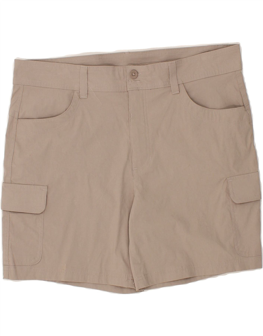 EDDIE BAUER Womens Cargo Shorts US 14 XL W36 Grey Nylon Vintage Eddie Bauer and Second-Hand Eddie Bauer from Messina Hembry 