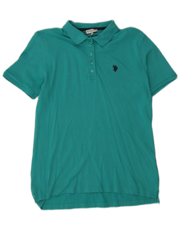 U.S. Polo Assn. Muška polo majica Srednje plavi pamuk